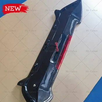 適用於 2001-2005 年 EP3 思域掀背車的碳纖維上唇擾流板,原廠碳纖維材質,附煞車燈 6 最佳銷售 EP3碳纖維 - №3