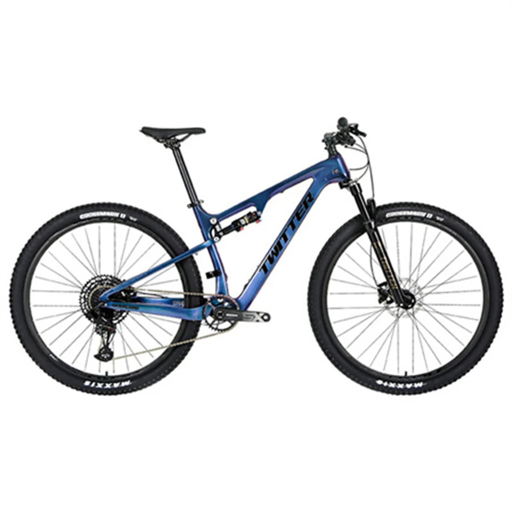 TWITTER OVERLORD XT M8100 2*12S Big suite Hydraulic disc brake 27.5/29in AM T1000 full suspension carbon fiber mountain bike MTB