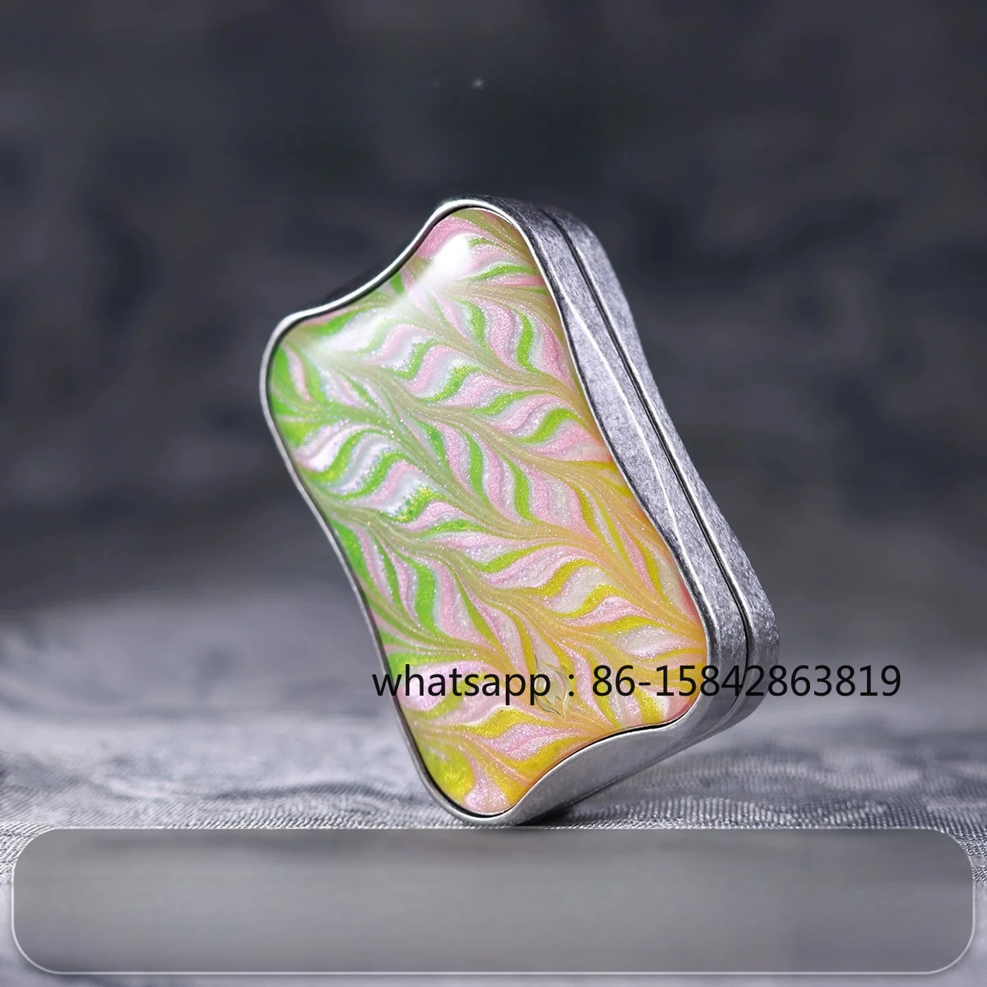 Quicksand Competitive Type, Unlimited Push Card Edc Fingertip Toy Metal, Decompression Artifact