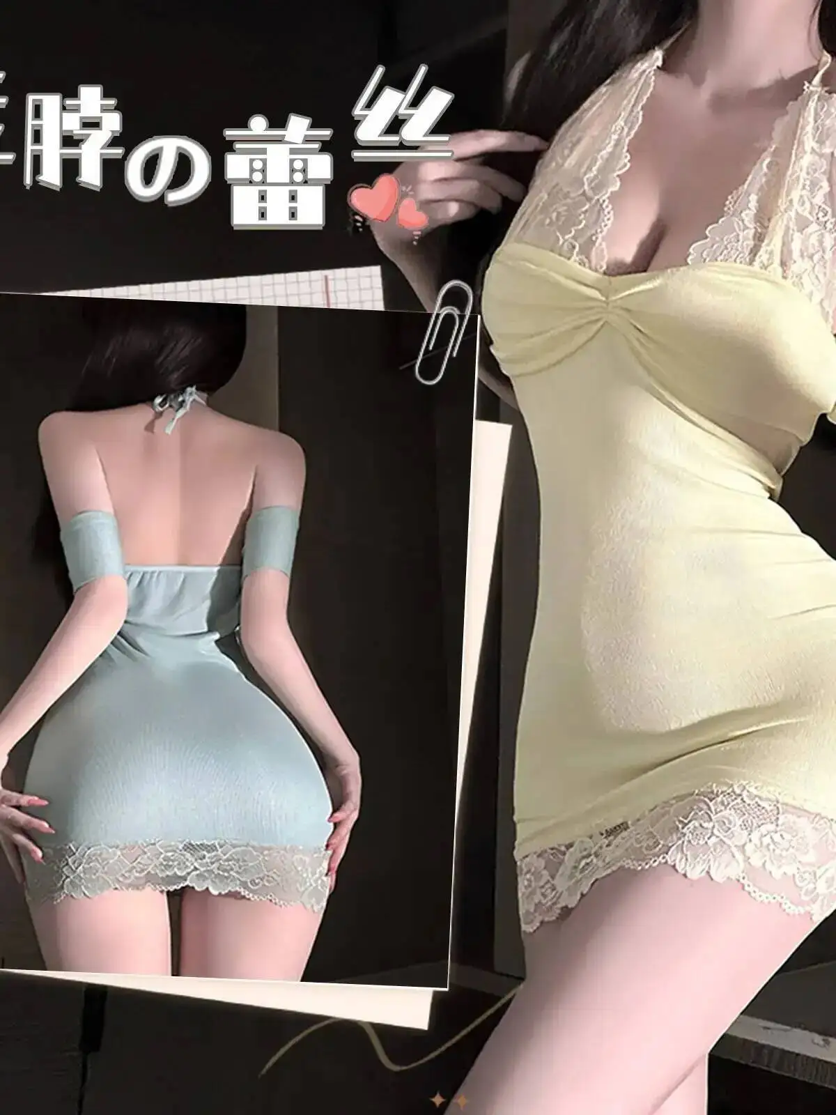 مثير إغراء زوجة مفتوحة الصدر الرسن Bodycon فستان النوم مثير الرغبة النقية عارية الظهر فستان أنيق تانك الخامس فستان قصير القمم 0OES