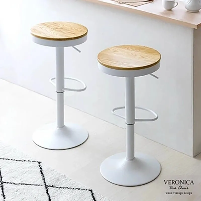 

Japanese Bar Chair Lifting Rotating Bar Stool Light Luxury Home Fashion Bar Chair Iron High Chair