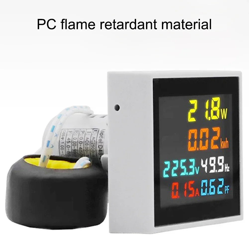 Accurate Results with High Sensitivity Digital Display Meter for Voltage Current Power Frequency Energy Optimization