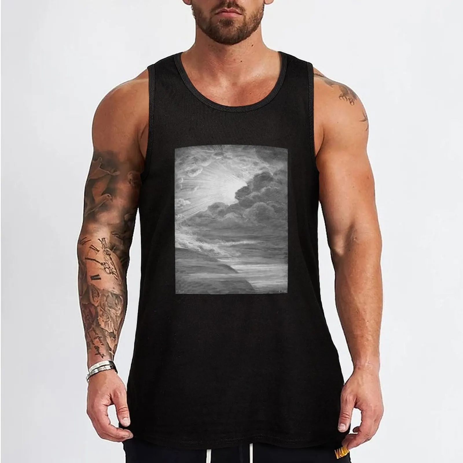 The Creation of Light - Gustave Dore Tank Top Gym t-shirt man t-shirt gym man Male vest