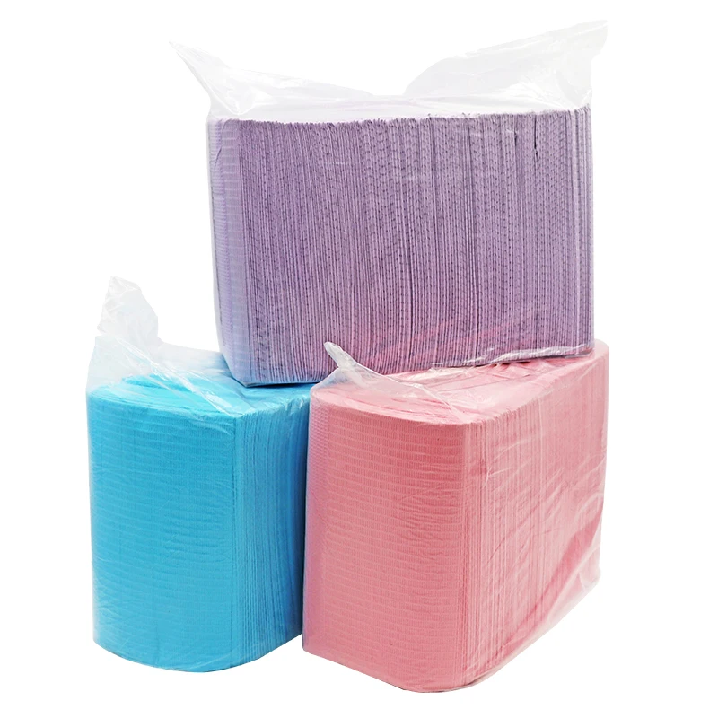 Ağız Hijyeni Tıbbi Kağıt Eşarp Dövme Önlüğü Tek Kullanımlık Suya dayanıklı Eşarp Atkısı Diş Malzemesi