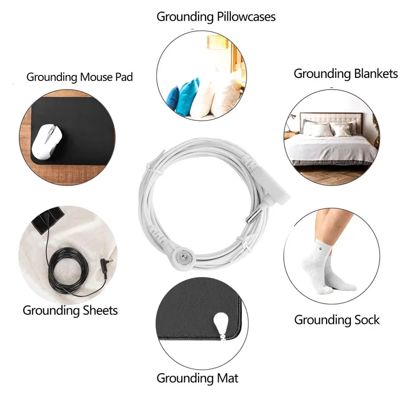 4.6M ESD Grounding Wire Replacement Accessory Essential Parts for Grounding Cable Ideal for Sheets