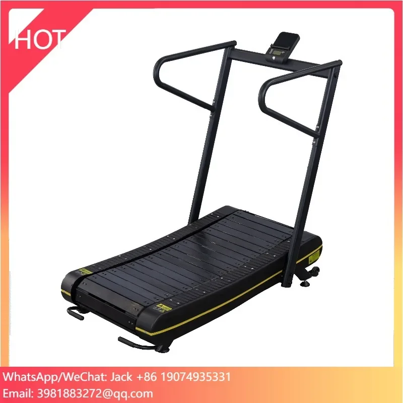 

Mini Treadmill Self-powered Curved Treadmill Slim Running Machine for Home Use Manual Treadmill Running Machine