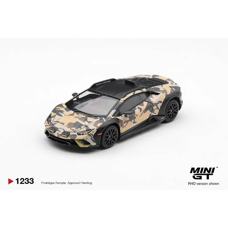 MINIGT 1:64 Lamborghini Off Road Edition all terrain set alloy die-casting model,simulated desktop ornaments adult collectible.