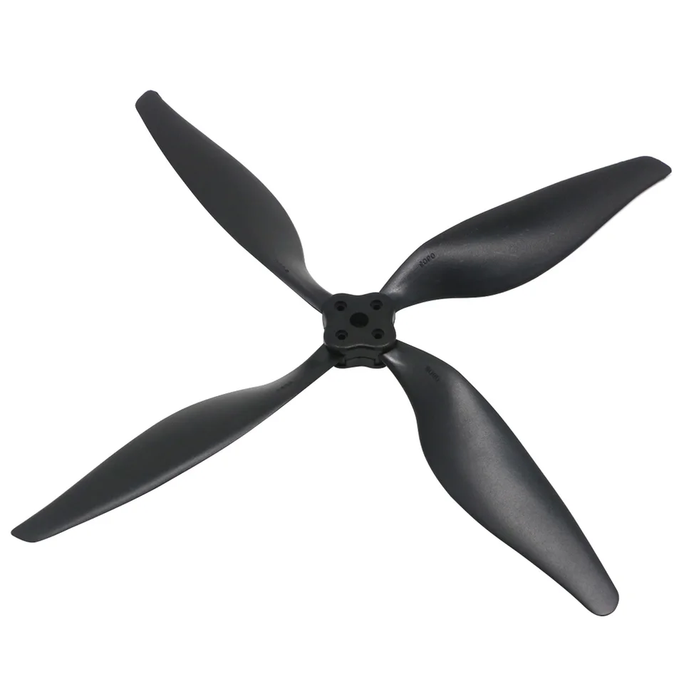 QUARKZMAN 6x RC Propeller 8x6 Zoll – 2-Blatt, Grau, Mit Adapterringen Für Elektro-Flugzeuge