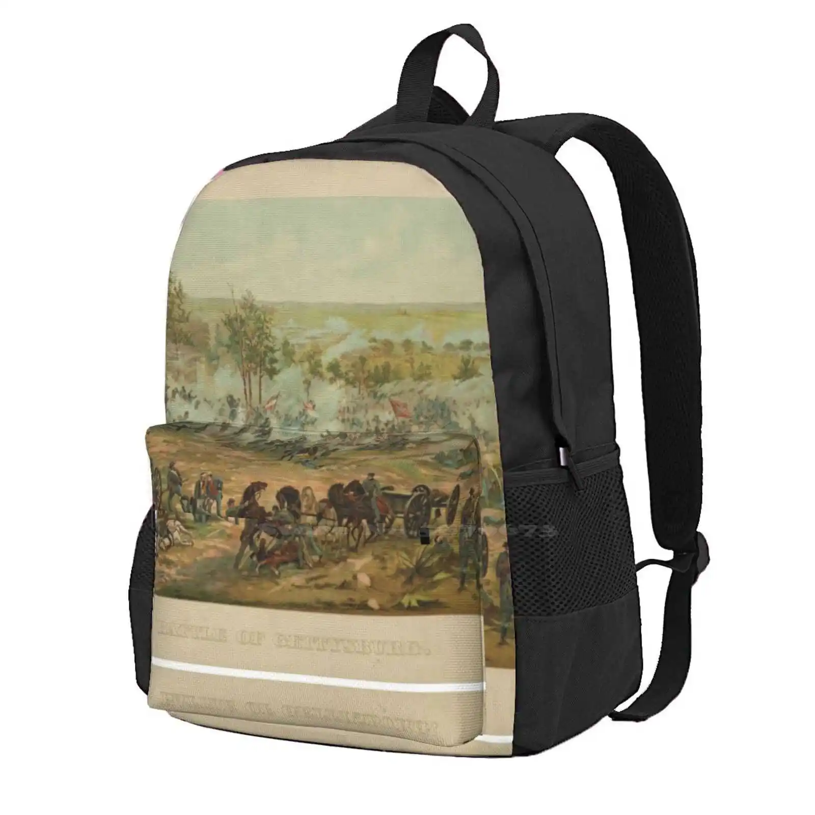 Battle Of Gettysburg By Paul ( 1898 ) Hot Sale Backpack Fashion Bags Battle Of Gettysburg 1863