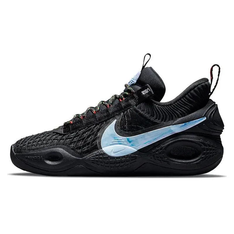 Nike Nike Cosmic Unity 1 Basketball Shoes Men Low-top Black/Blue Sneakers shoes DA6725-003