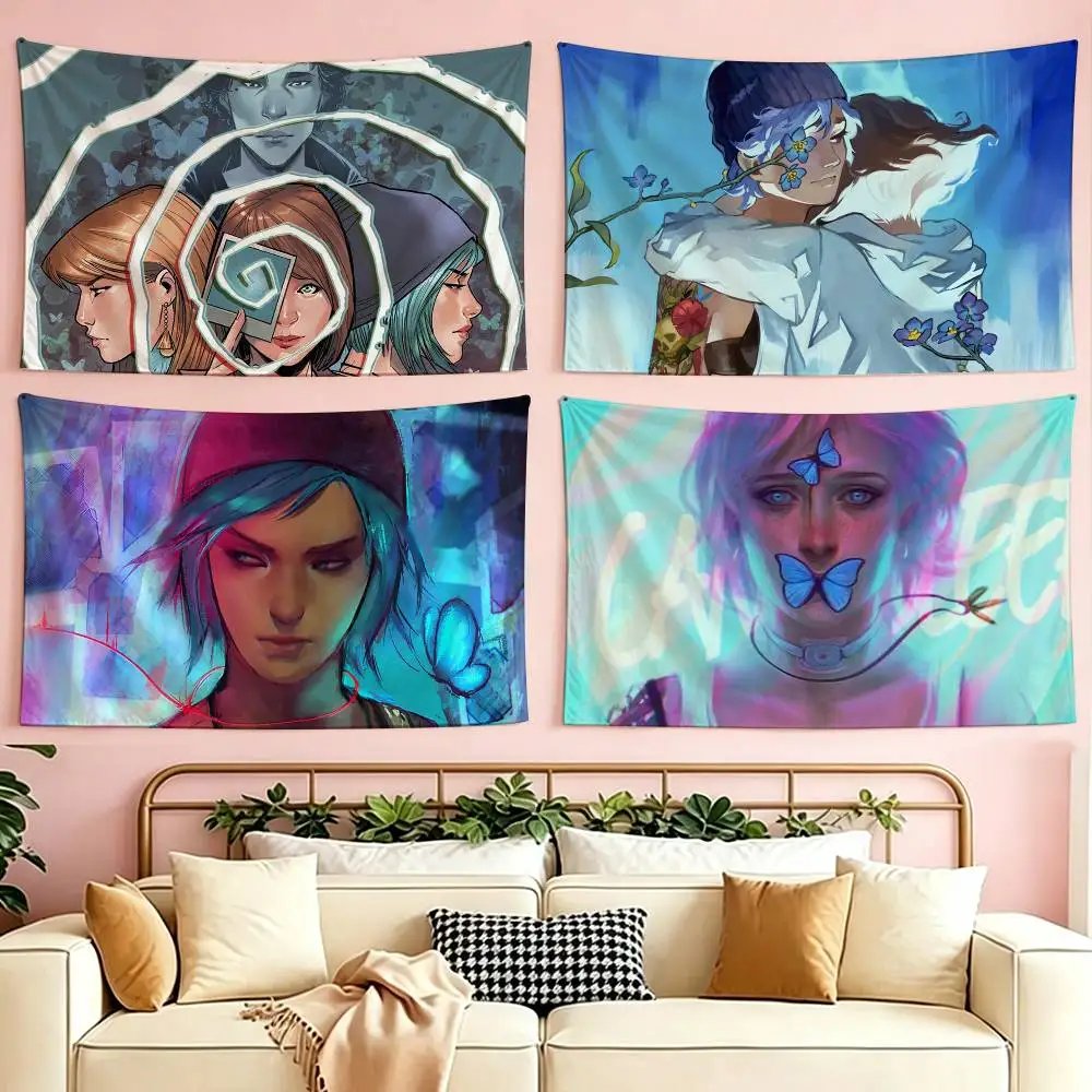 

Game L-Life Is S-trange flag Suitable For Party Club Outdoor Interior Wall Decoration Banner Fans Gift