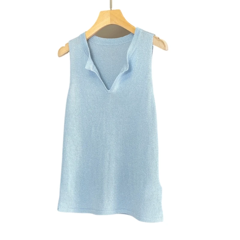 سترة جميلة بسيطة أنيقة شارع العليا مريحة العصرية بلا أكمام سترة الشتاء للنساء بألوان عصرية AF1232 #4