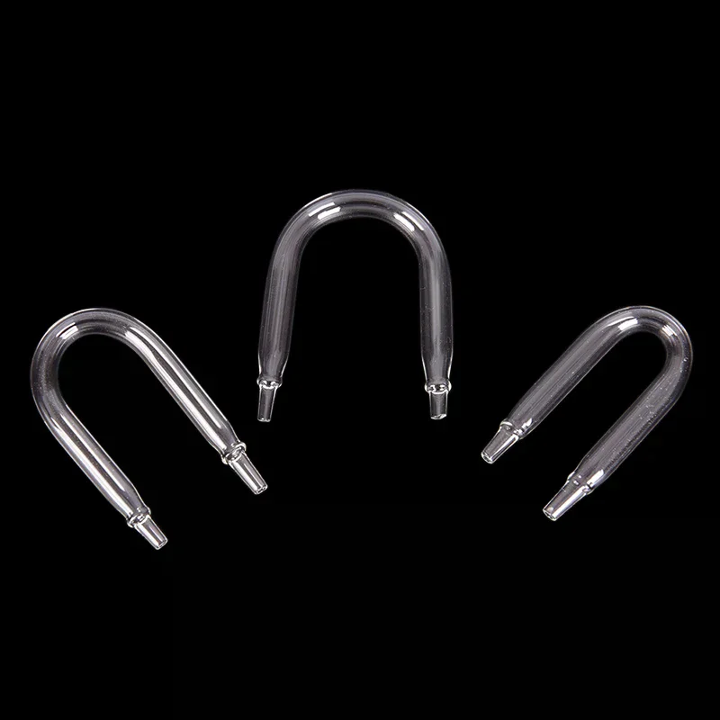 /TPz/tank aquarium co2 diffuser check valve u shape glass tube S/M/L Fish