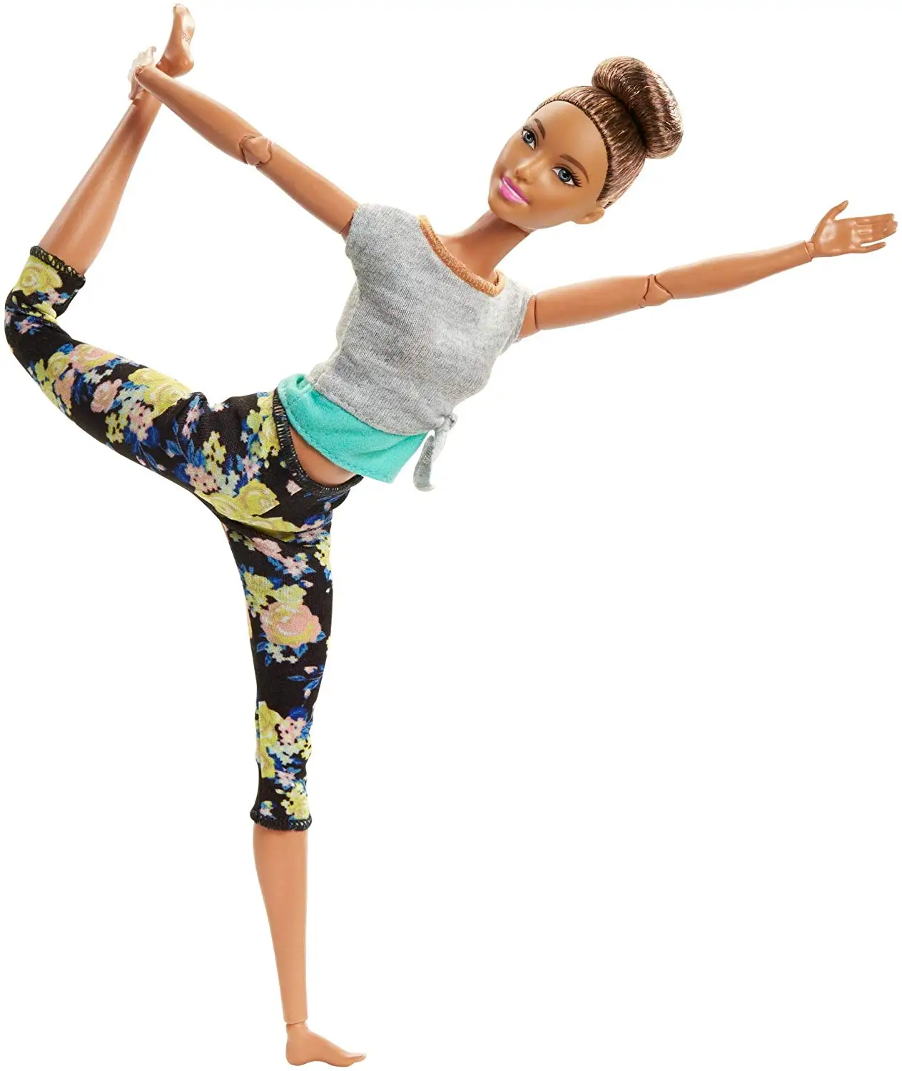 Original Barbie Dolls Made To Move Brunette Blonde Yoga 22 Joints Articulated Toys for Girls Genuine Barbie  Toys for Children