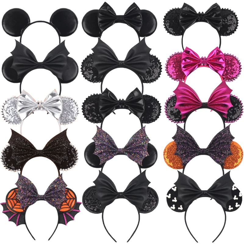 1 Stück Halloween Spaß-Haarreif mit niedlichen Fledermausflügeln und Mausohren – Dekoration für Festivalpartys und Halloween-Haarschmuck