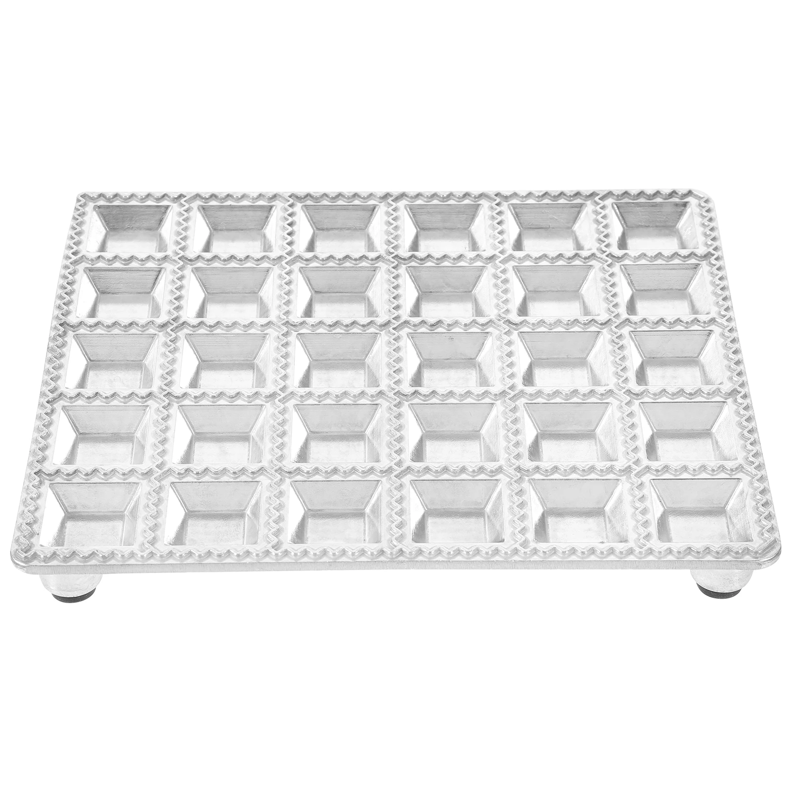 

Mould Tray Aluminum Alloy Dumpling Multi-Hole Reusable Kitchen Gadget Easy Clean Home Ravioli Mold Tool Pastry Maker