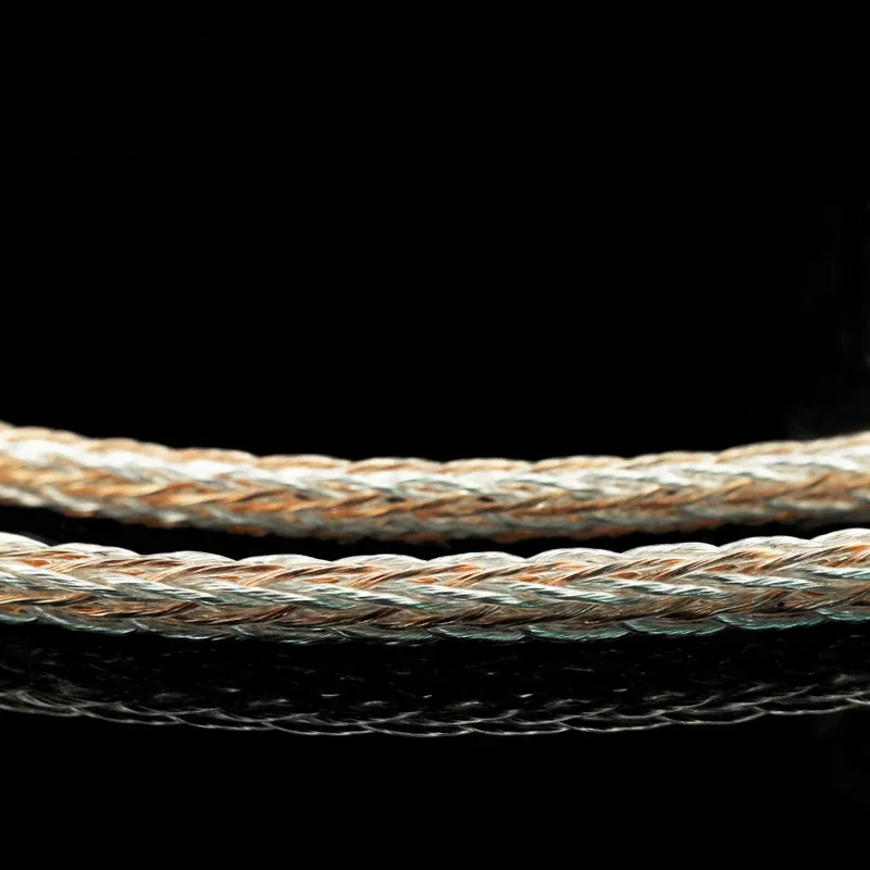 

HiFi Amplifier 7N OCC Single Crystal Copper Plating Silver Audio Speaker Cable High Quality Signal Cable Home Theater Sound Wire