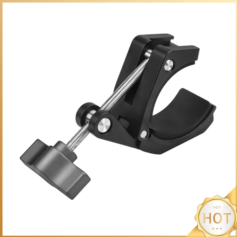 Super Clamp Camera Mount Clamp with Cold Shoe & 1/4 Inch Thread Hole Camera Clamp Mount for Action Camera Clamp Mount