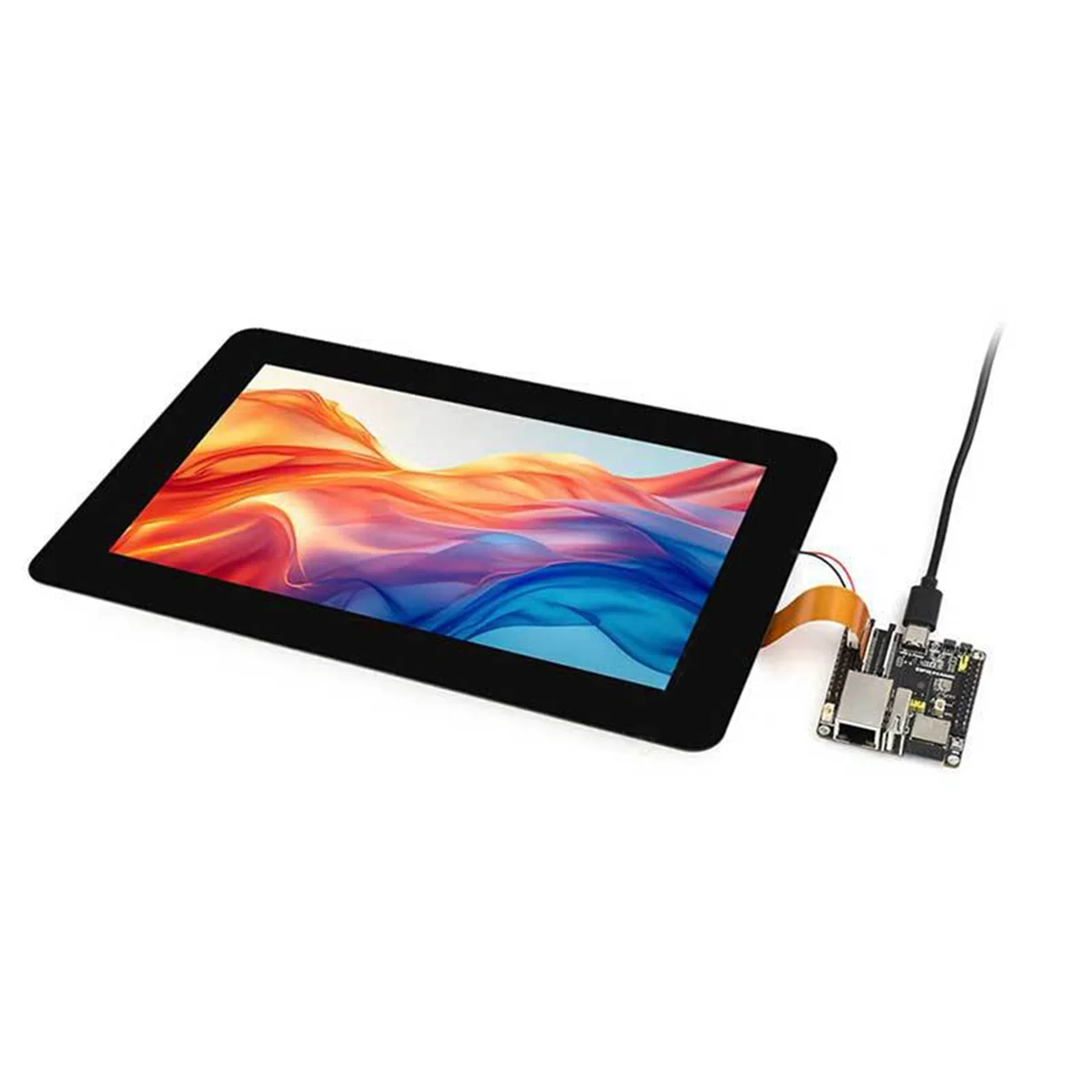 EULM 7 Inch DSI/MIPI LCD Touch Screen Display 720x1280 for Raspberry Pi/ESP32-P4/Luckfox Lyra RK3576/RK3506