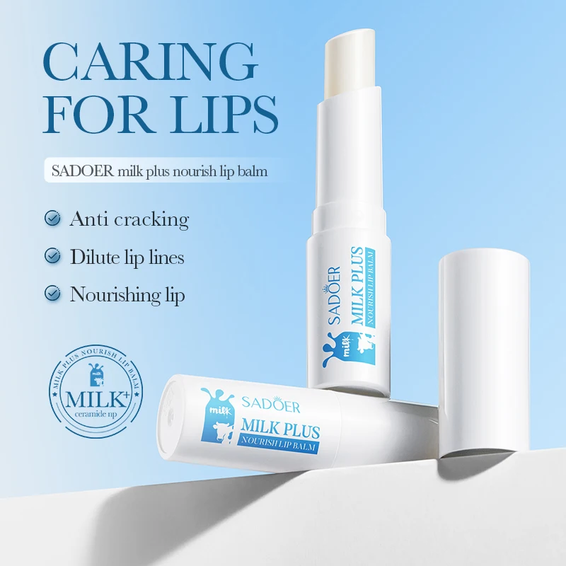 Bálsamo labial de ácido hialurónico, cuidado de labios hidratante de larga duración, hidratante y nutritivo, calma la sequedad, suaviza los labios ásperos