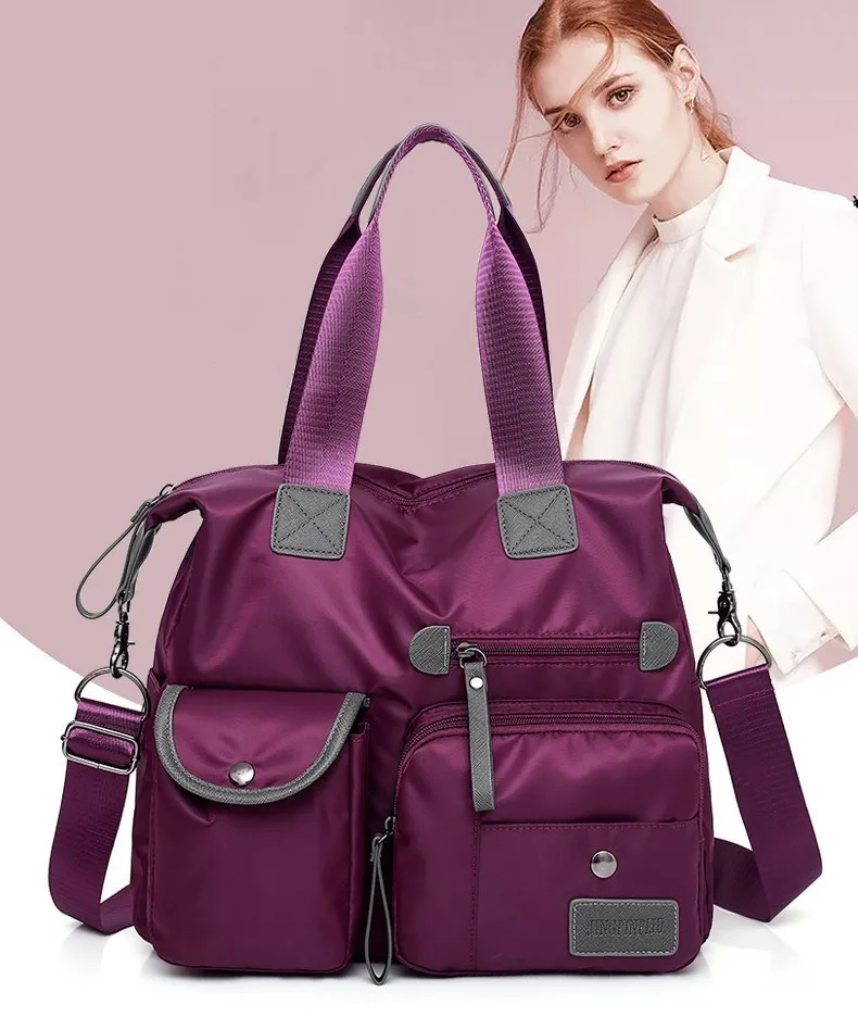 New Arrival nylonowe damskie torby kurierskie na co dzień o dużej pojemności torebka damska damskie torby na ramię typu crossbody wodoodporne