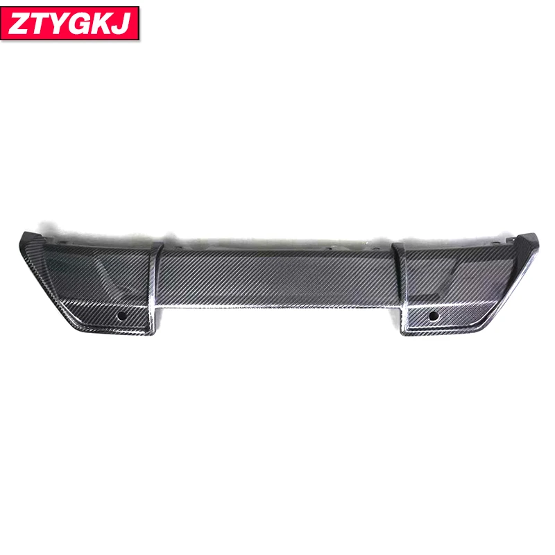 MP Style Dry Carbon Fiber Rear Bumper Lip Diffuser Spoiler For BMW X5M F95 X6M F96 Tuning 2019 Up