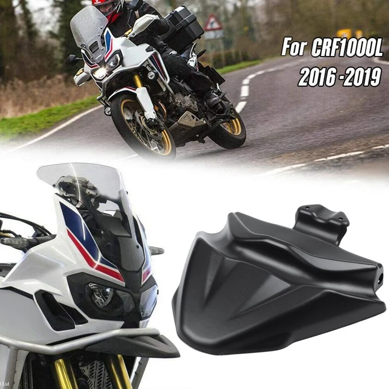 Motorcycle Parts Front Fender Beak Extension Cover Guards For Honda CRF 1000L Africa Twin 2016-2019