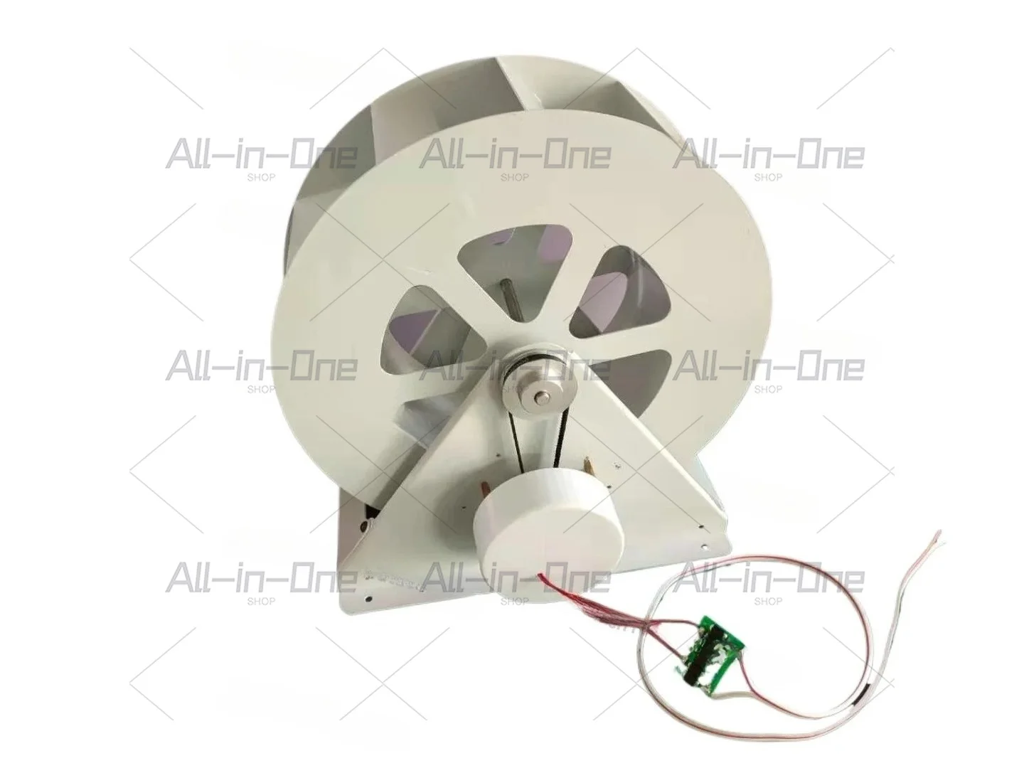 Low Speed Disc Hydraulic Water Wheel Generator, Outdoor Rockery Landscape Decor Power Generation Equipment