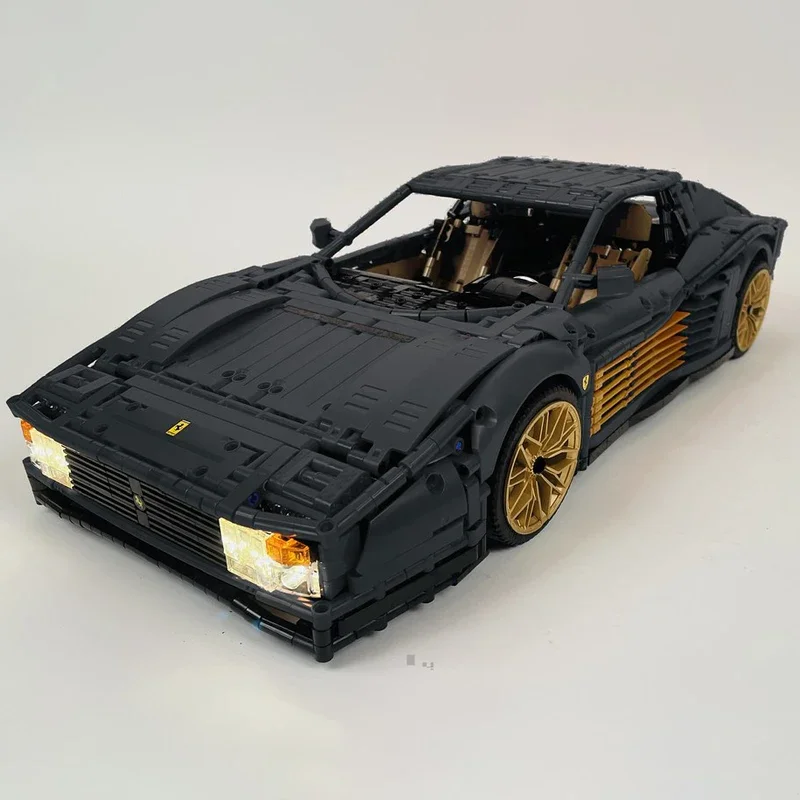 NEW 3738PCS Classic Sports Supercar 3738pcs Model Buiding Kit Block Self-locking Bricks Birthday Christmas Collection Gift