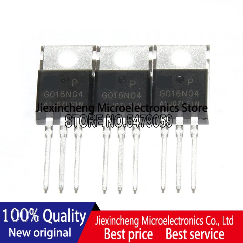10pieces 100% New original HYG016N04LS1P G016N04 HYG016N04 MOSFET N/40V/240A TO-220