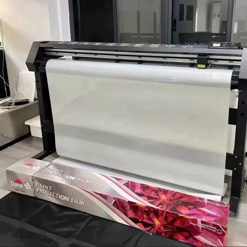 

Прозрачность LLumar, оригинальная глянцевая пленка из ТПУ PPF 60in50ft, одна рулонная защитная пленка для краски Aqua Repel, защита от пятен