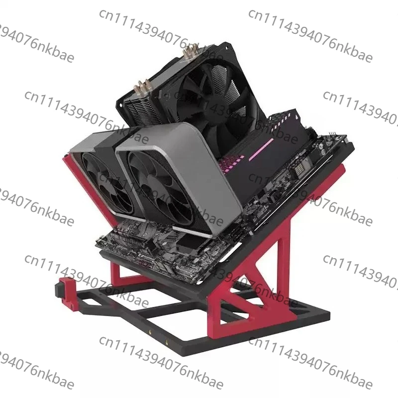 For PC MATX ITX Mini ITX Custom Build 3D Printing Computer Case, Open Frame Open-Case Computer Case for DIY Gaming PC Assembly