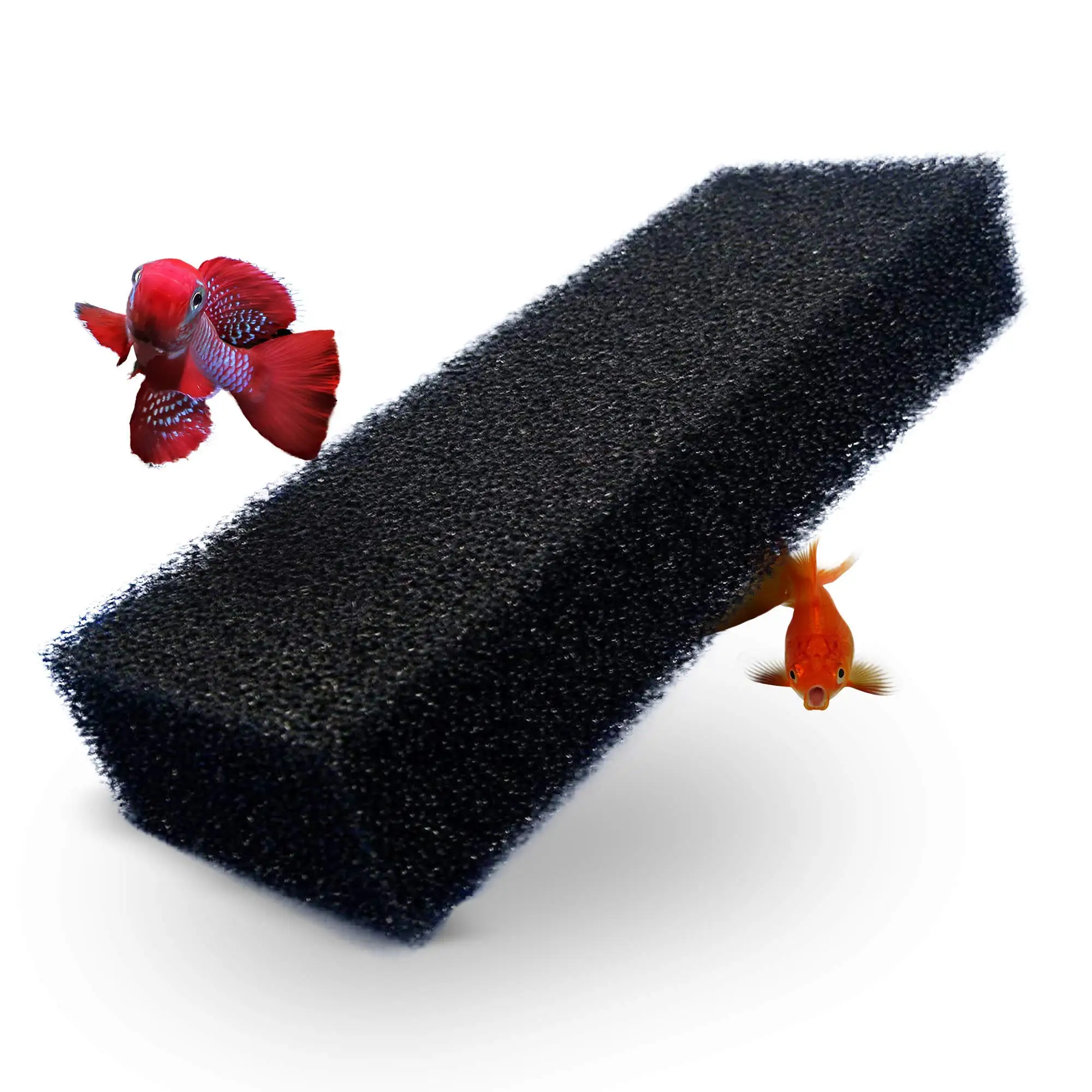 Aquarium Accessories Black Biochemical 15 25 35 50PPI Filter Practical Fish Tank Pond Foam Sponge Filter Media Multiple Size