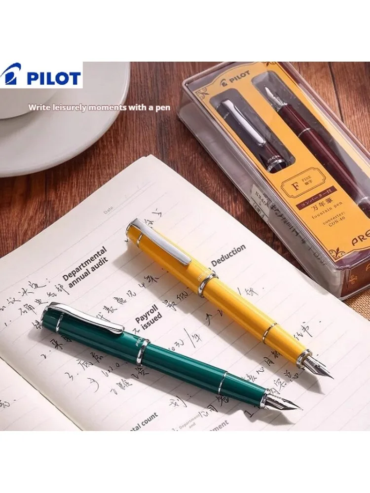 Pióro wieczne Japan Limited PILOT PRERA, z wkładką typu plug, z kapturem, końcówka F/M, 4 kolory do wyboru, płynne pisanie, prezent dla studenta, pióro biznesowe. — zdjęcie produktu 7