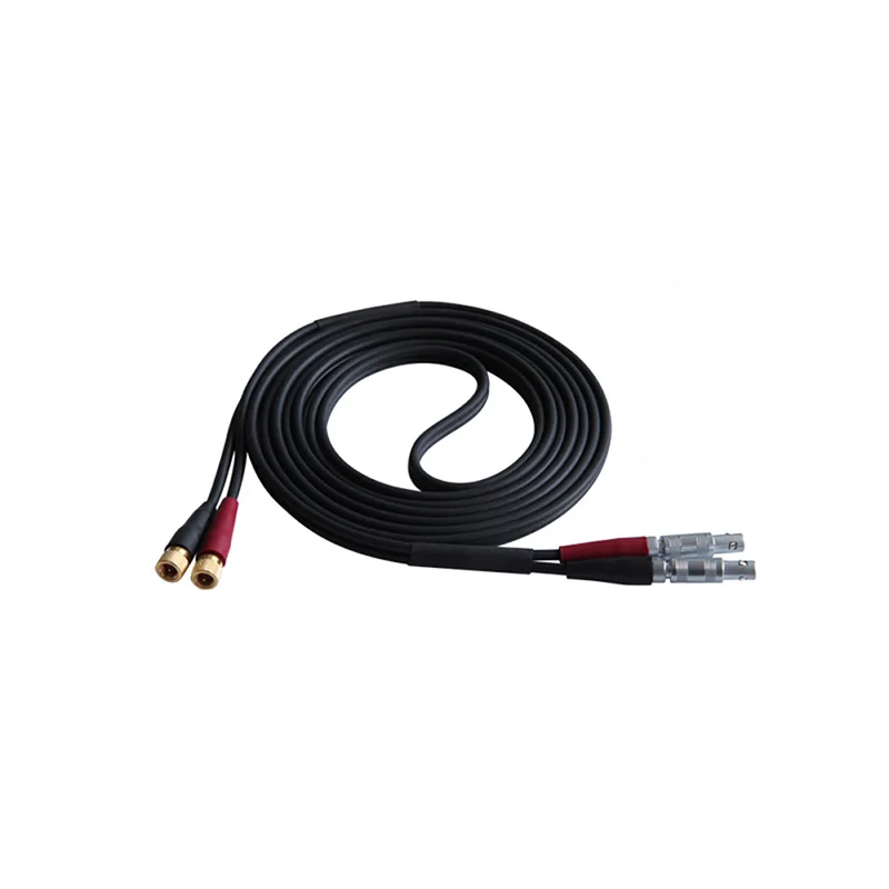 

NDT UT Dual LEMO 00 to Microdot Cable for Ultrasonic Thickness Gauge