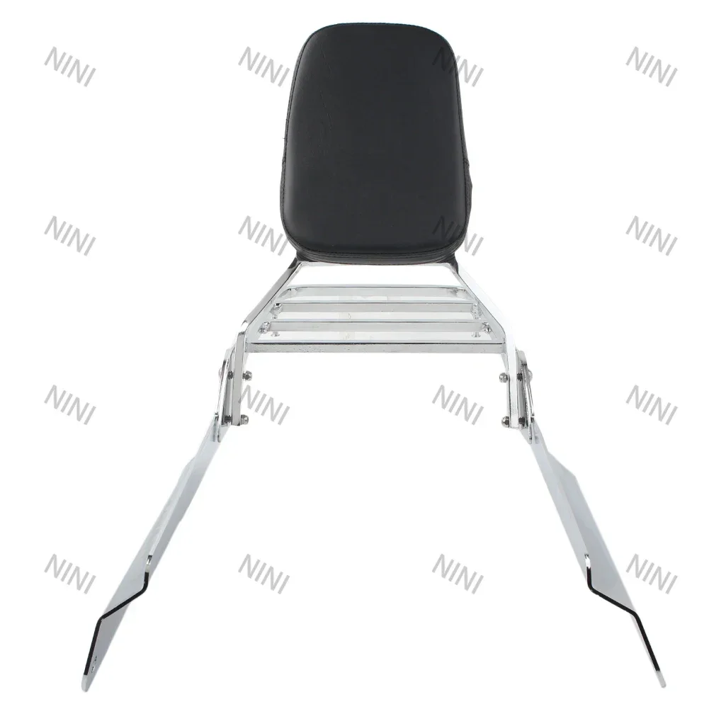 

Motorbike For Honda VTX 1300C 1800C 1800F 2005 2006 2007 2008 2009 2010 2011 Chrome Sissy Bar Backrest with Luggage Rack