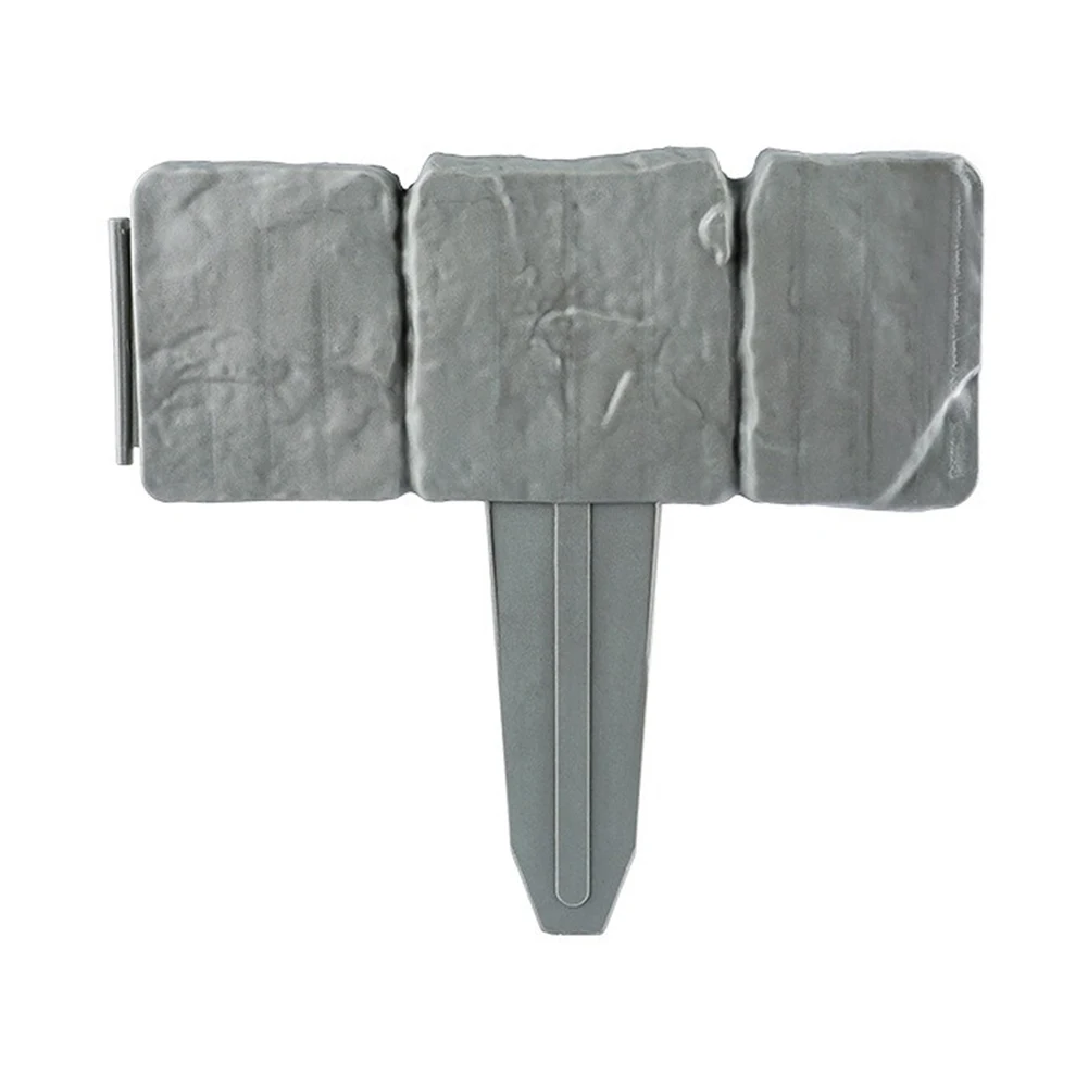 

Garden Edging Border Plastic Cobblestone Effect Edging Partition Fence for Landscaping