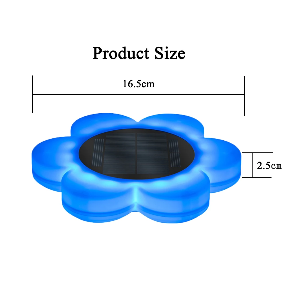 IP65 Waterproof RGB Solar Floating Light LED Swimming Pool Lights With Remote Control for Party Patio Lawn Pool Lighting Decor