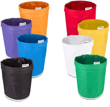 مجموعة من أكياس الترشيح مع شاشة ضغط مجانية وحقيبة تخزين ، 1 جالون 5 جالون ، مستخرج الفقاعات المثلجة