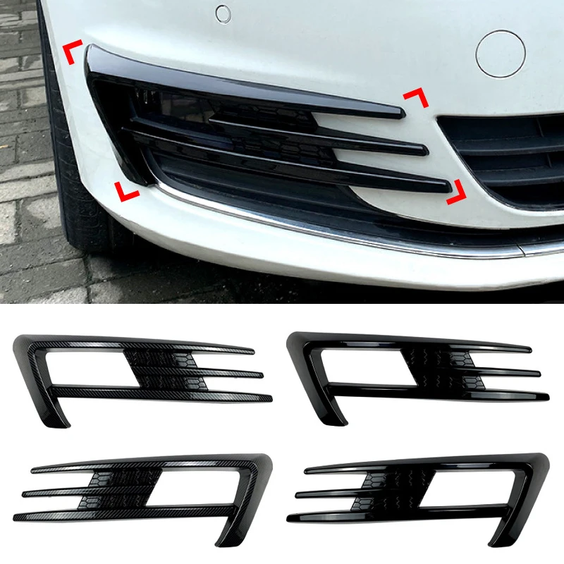 

Накладка на решетку противотуманной фары из АБС-пластика для Volkswagen VW Golf 7 MK7 2013-2016