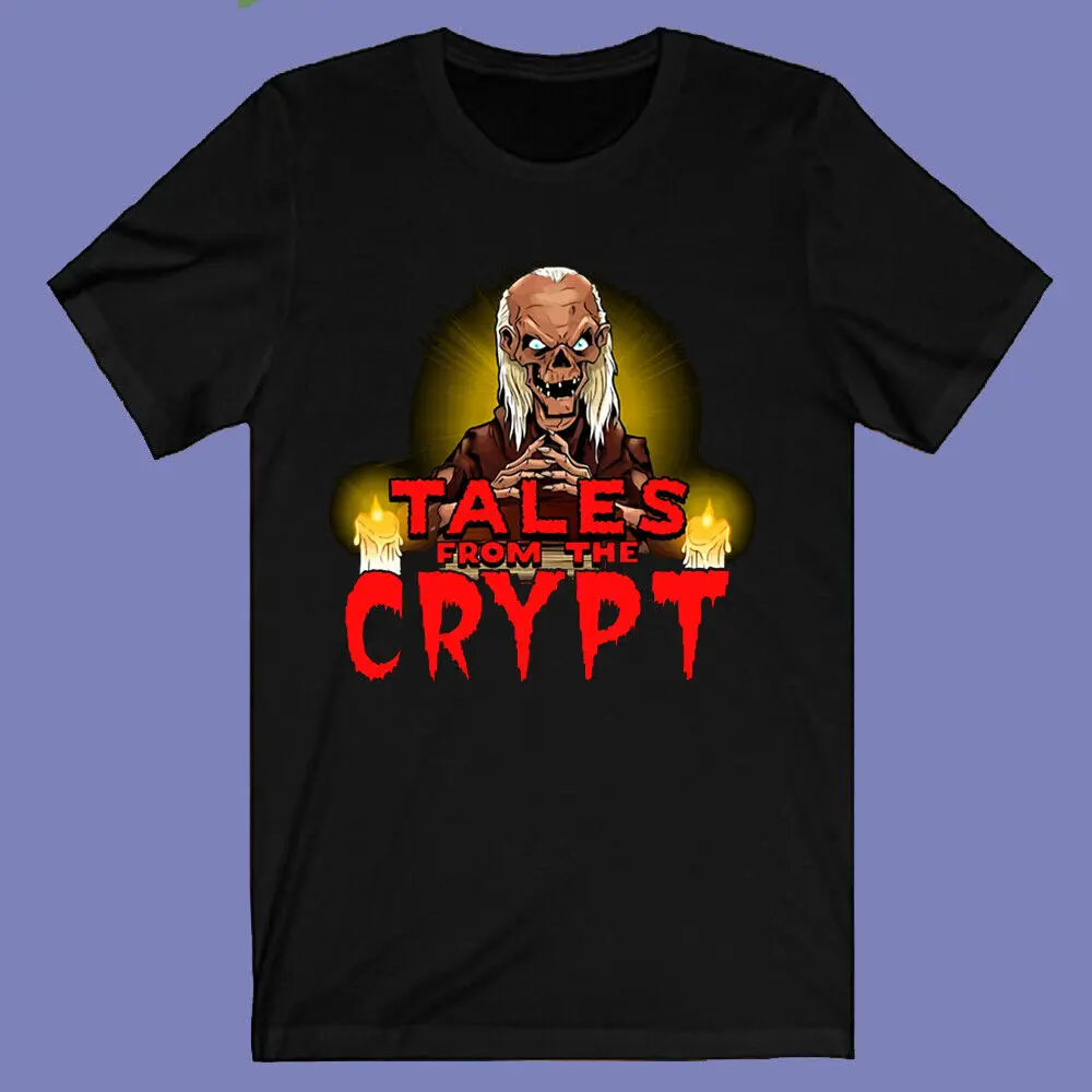 

Tales From The Crypt Classic Horror Movie Men's Black T-shirt Size S-3XL