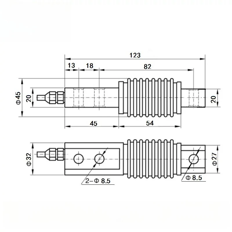 Z6FD1 Z6FC3 HSX-A Bellows Type High Precision Load Cell Force Sensor For Batching Scale Belt Scale Weighing Equipment