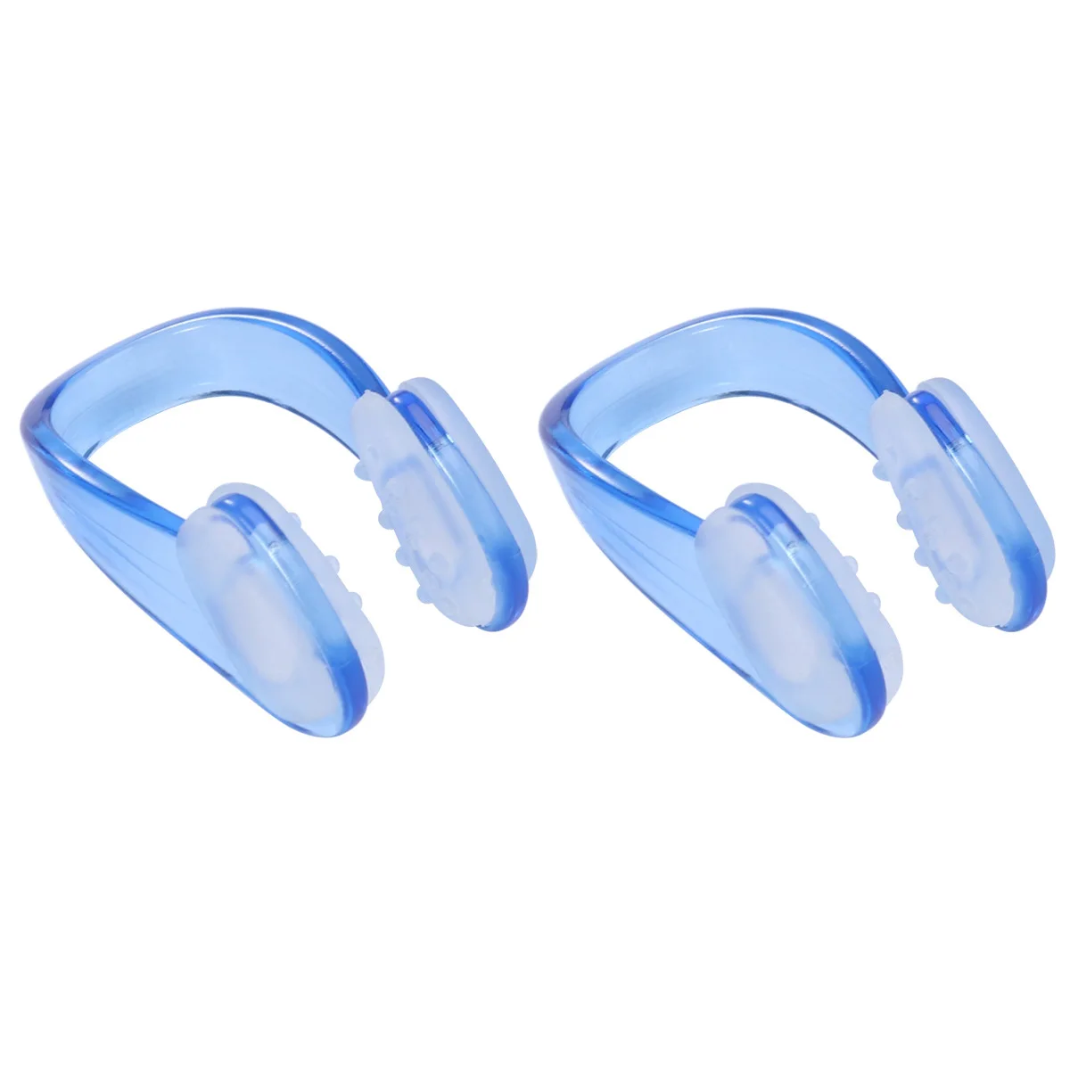 

10 pcs Swimming Nose Clip Comfortable Silicone Pool Accessories for Adults Reusable Soft Water Diving