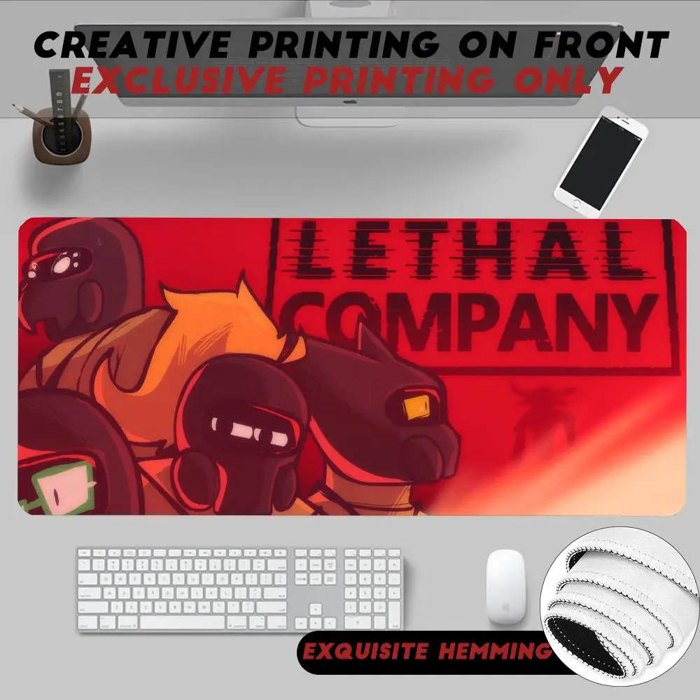 

Mouse Pad Non-Slip Rubber Edge locking mousepads Game play mats Popular horror game Lethal Company for notebook PC computer