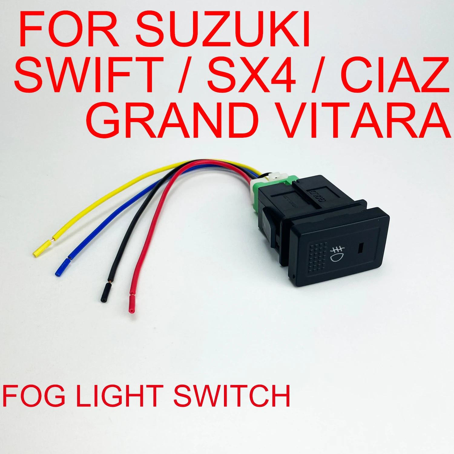 

Front Fog Light Switch Push Button For Suzuki SX4 Swift 2005-2017/ Grand Vitara 2006-2012 /Ciaz 2014-2018 /Ignis 2015-2018