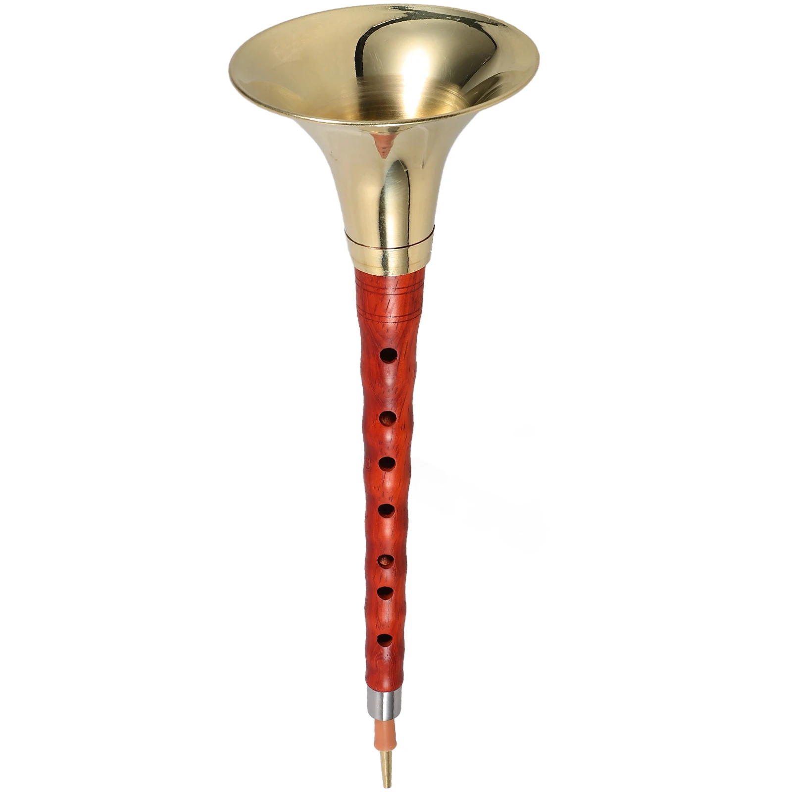 

1 set Wood Suona Instrument Red Wood Beginner Kids Classical Chinese Musical Wind Instruments with Free Mouthpiece