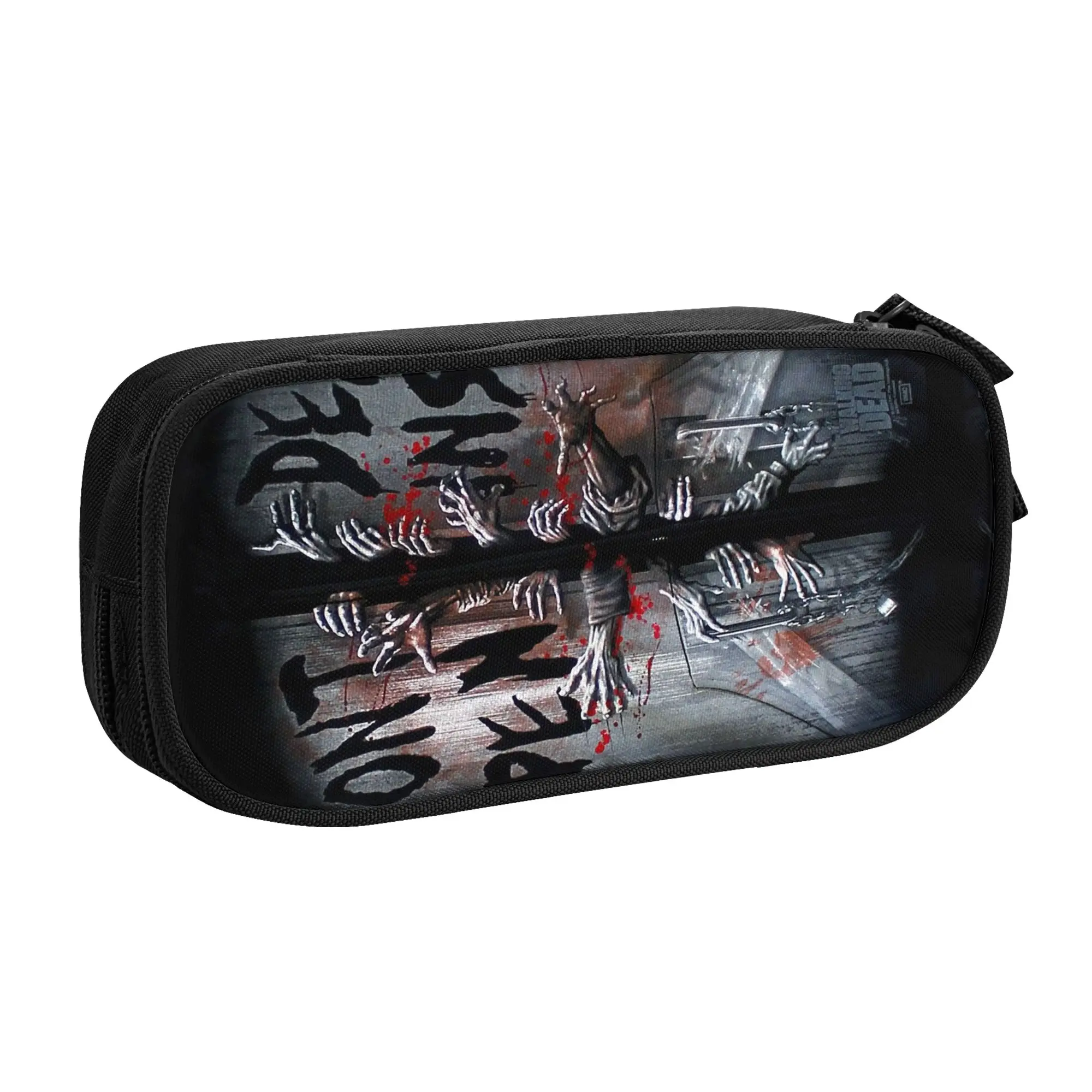 Horror Zombie TV Show The Walking Dead The Walking Dead Cute Pencil Cases Girl Boy Pencil Bag Pouch Students Stationery