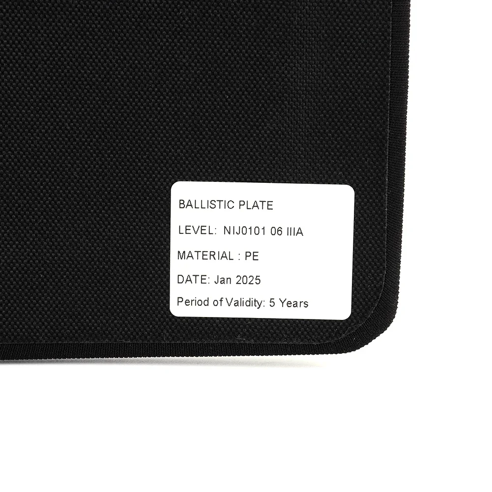 30x25cm Lightweight Bulletsproof Plug PE IIIA Body Armor Safety Vest Ballistic Body Armour Stab-Proof Composite Plate Board