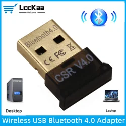 Adapter USB Bluetooth 4.0 do komputera Bezprzewodowy klucz sprzętowy Bluetooth USB Bluetooth 4.0 Adapter PC Odbiornik Bluetooth Nadajnik