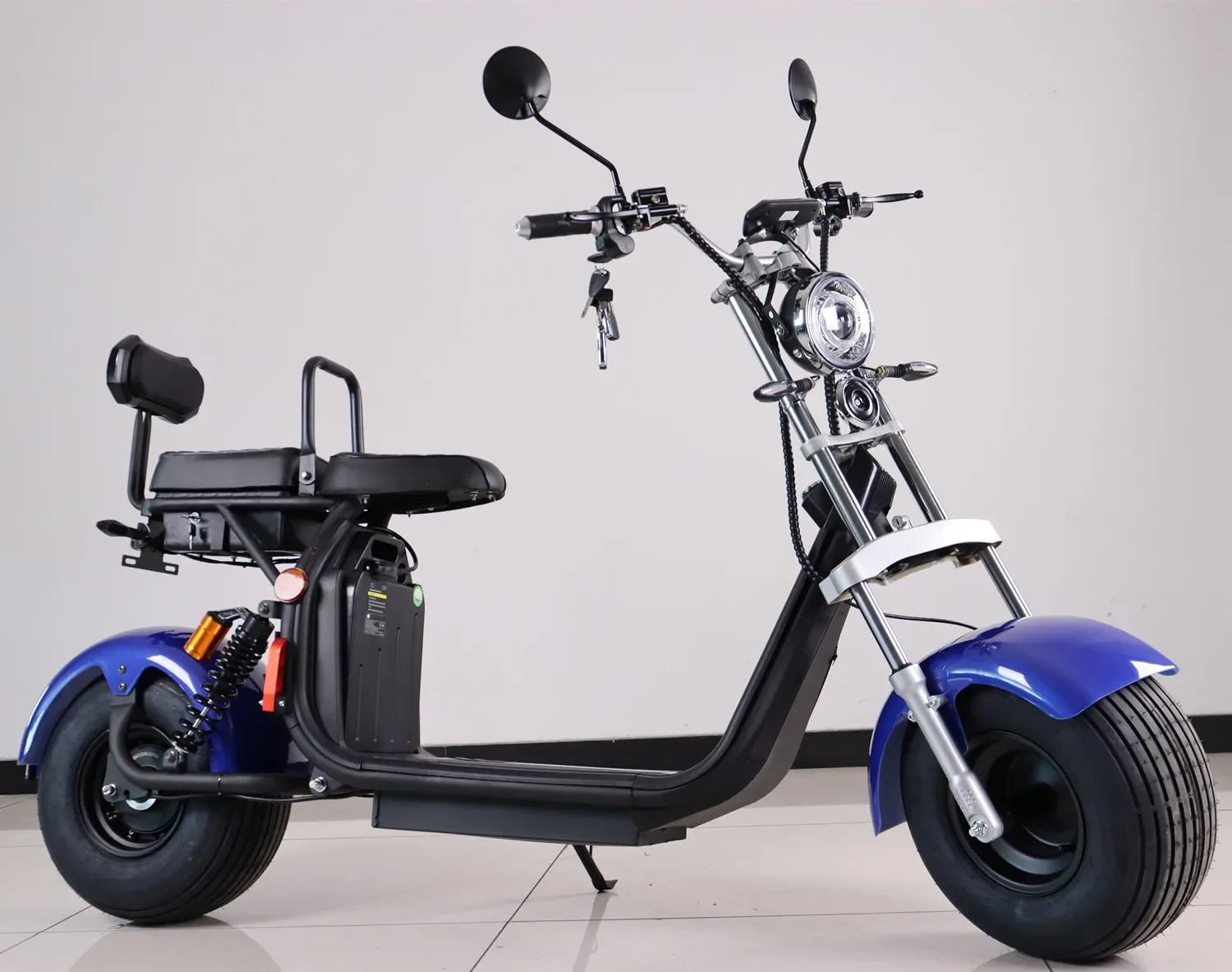 &Removable Battery Brushless Lithium Battery Two-wheel Electric Motor Scooter
